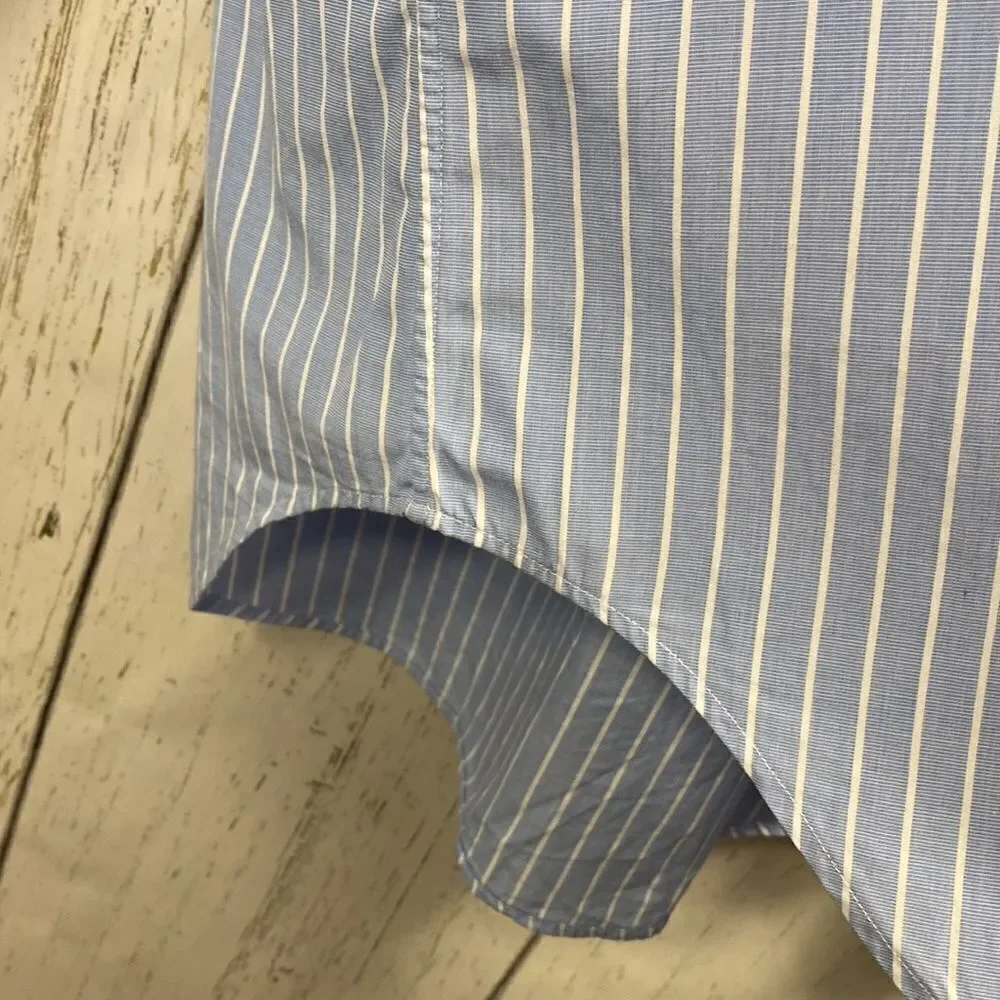 Polo By Ralph Lauren Mens Striped Long Sleeve Button Down Shirt Nautical Preppy